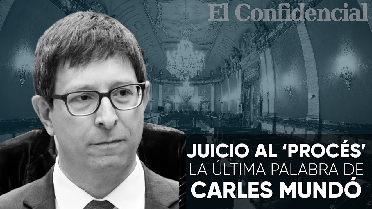 Última palabra de Carles Mundó en el juicio al 'procés'