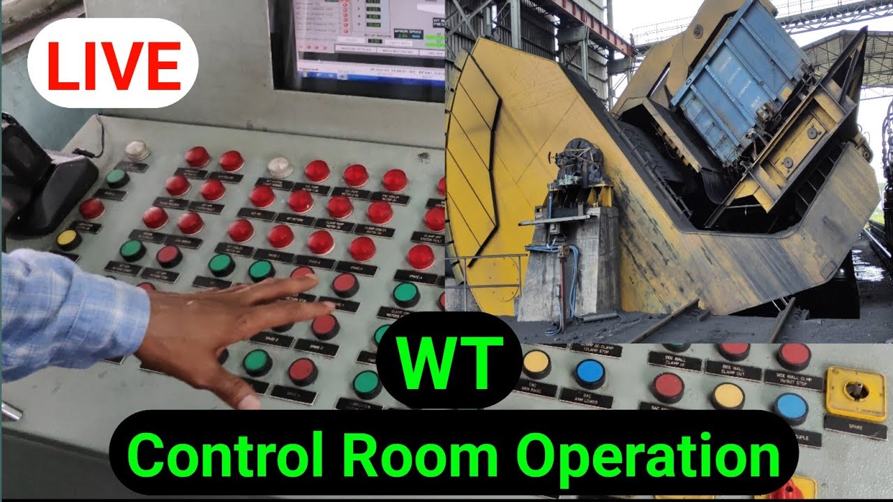 Wagon Tippler Control Room Operation Depth || Part #2