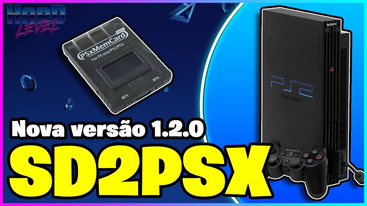 SD2PSX 1.2.0 - Nova versão do firmware e método mais fácil para usar vários exploits no PS1 e PS2!