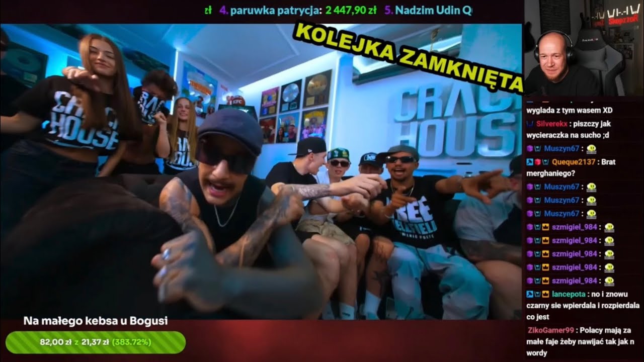 SKOPZZOR REAKCJA NA BANDURA, ISIAH, DIVIX, MACIAS, AMAR - STRAIGHT OUTTA CRACKHOUSE