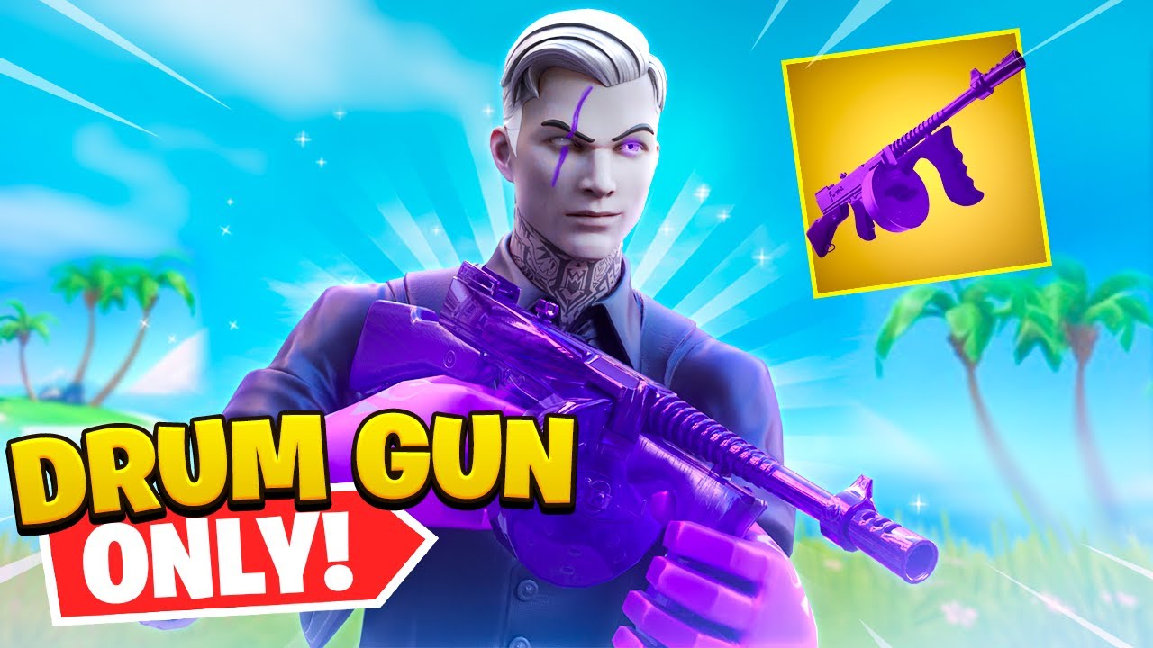Am jucat DOAR cu NOUL *DRUM GUN* OP! - Challenge GREU !