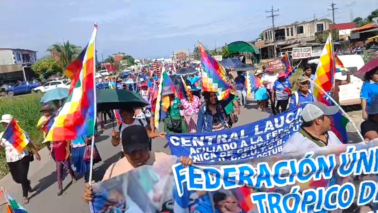 Bolivia. Inicia Gran marcha por el día del Estado Plurinacional