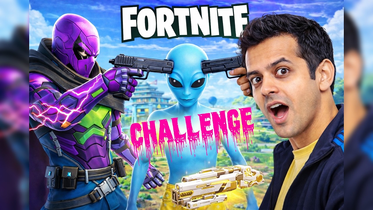 FORTNITE CHALLENGE TO GOTCHA BILL HUMAN | Hilarious Gameplay Highlights | Mr Noodle Burger