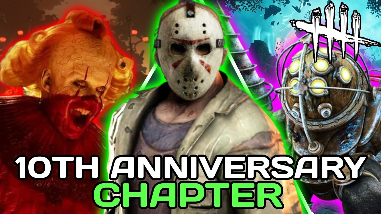 10TH ANNIVERSARY CHAPTER KILLER REVEAL SOON + POSSIBLE JASON / PENNYWISE CHAPTER Dead by Daylight