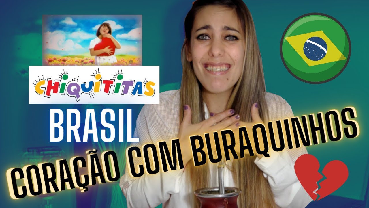 REACCIÓN a CORAZÓN CON AGUJERITOS versión BRASIL 🇧🇷 | Reacción a Coração com Buraquinhos