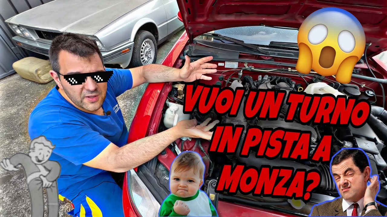 Fondere il motore in pista a monza? Fatto!