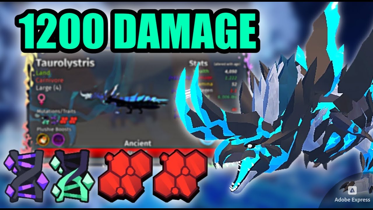 KOSing With TAURO - The Underrated DAMAGE MONSTER!! || Creatures of Sonaria