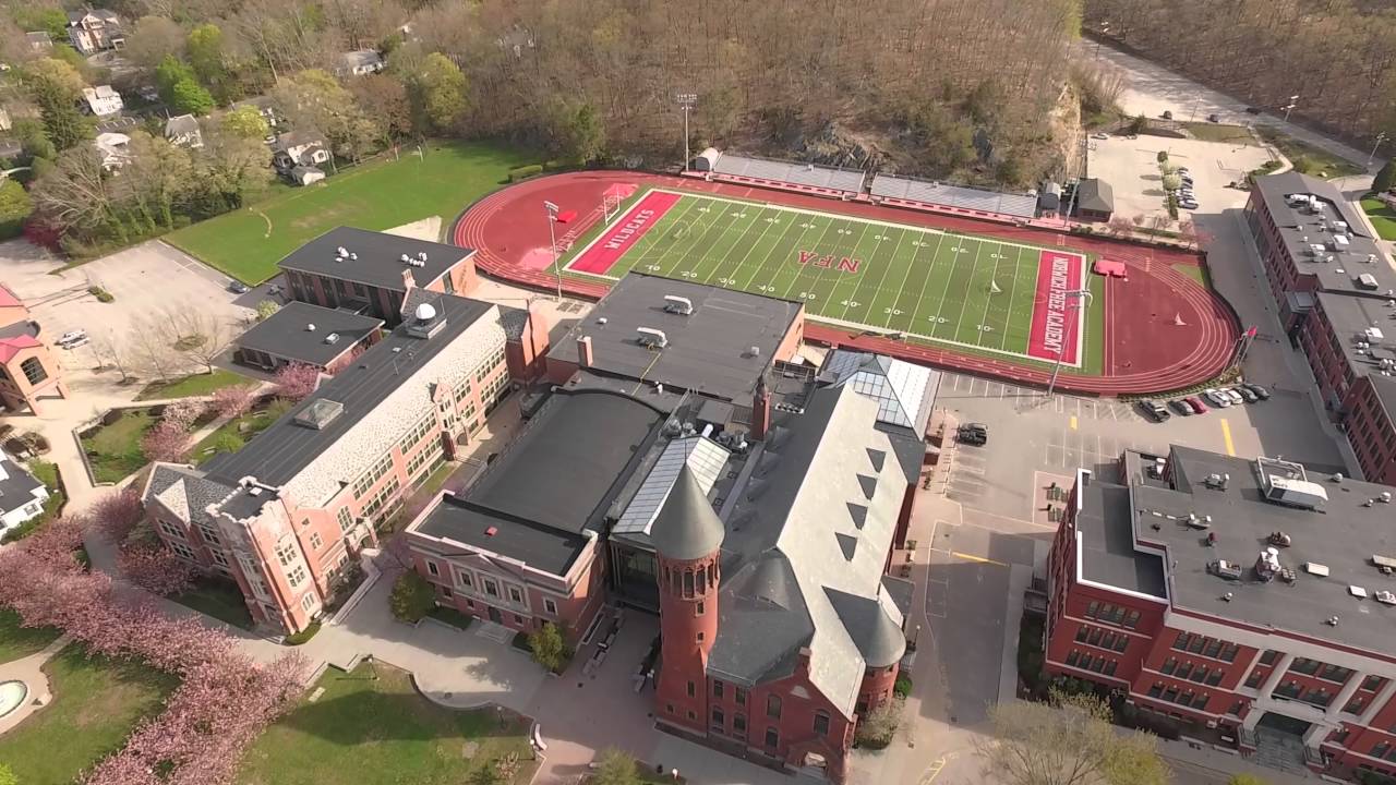 Norwich Free Academy Spring Aerial Drone Tour