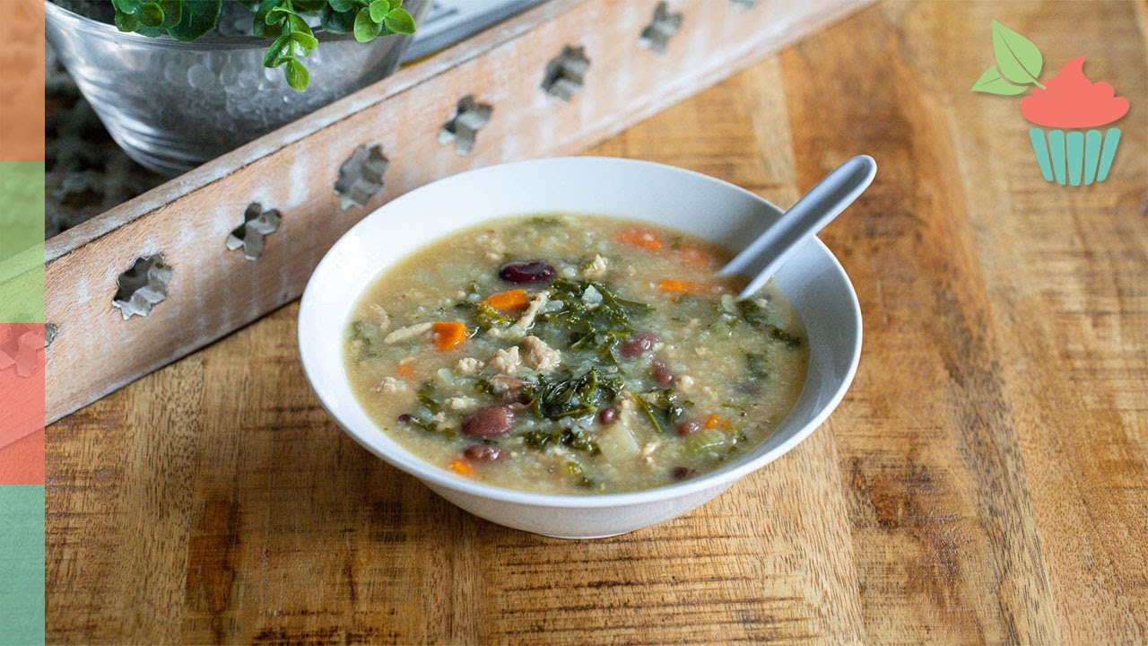 Ground Turkey, Kale, Bean, and Rice Soup | Soups, Chilis, and Stews!