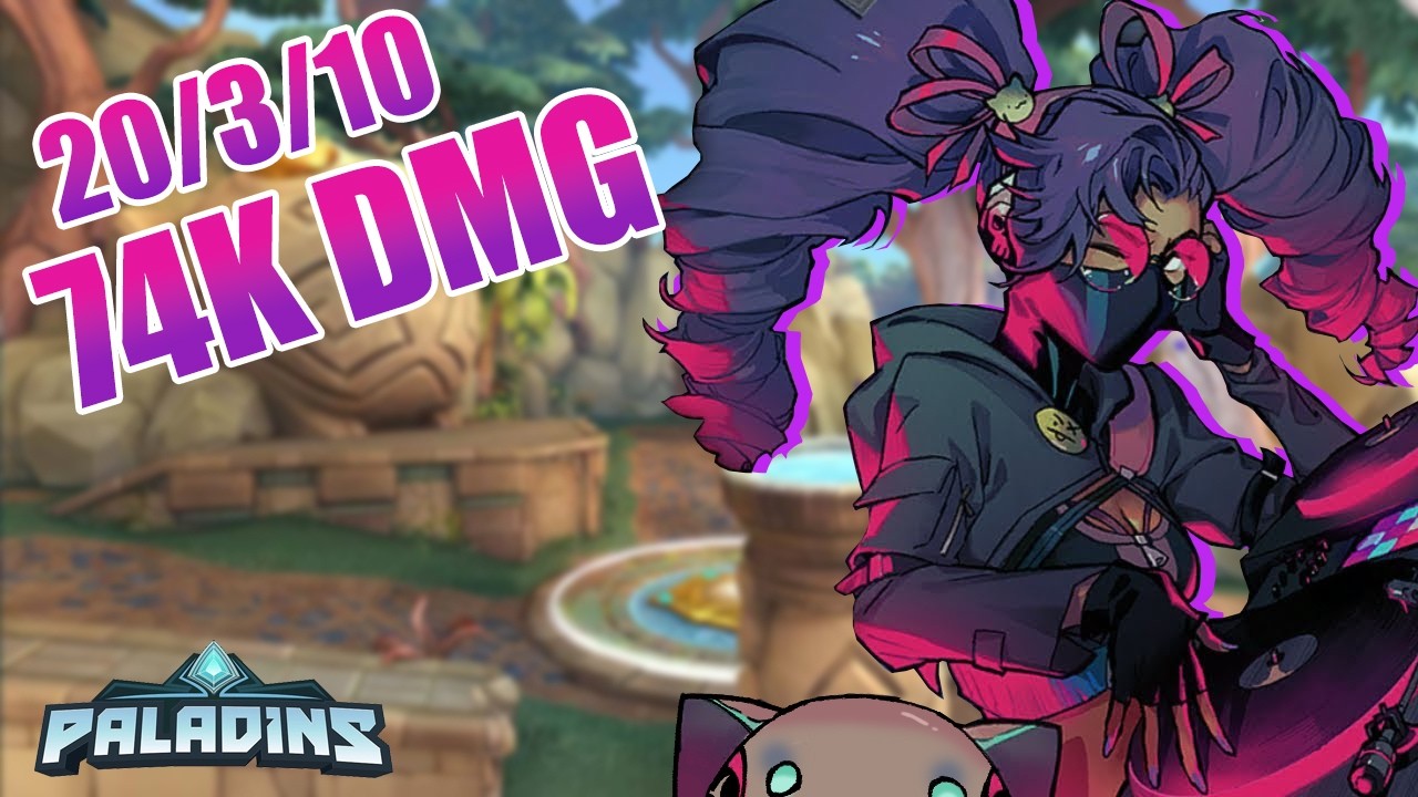 Seris Dmg - 20/3/10 | 74k DMG | 25k HEALING - Paladins #55