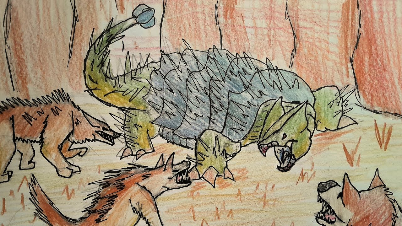 Akupura, my entry to the great hybrid tournament @ValusDreadmir #hybrid #dinosaur #video #share 