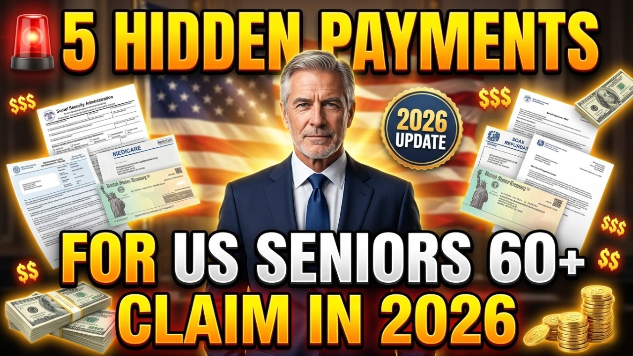 🚨 US Seniors 60+: Hidden Government Payments You May Be Missing in 2026