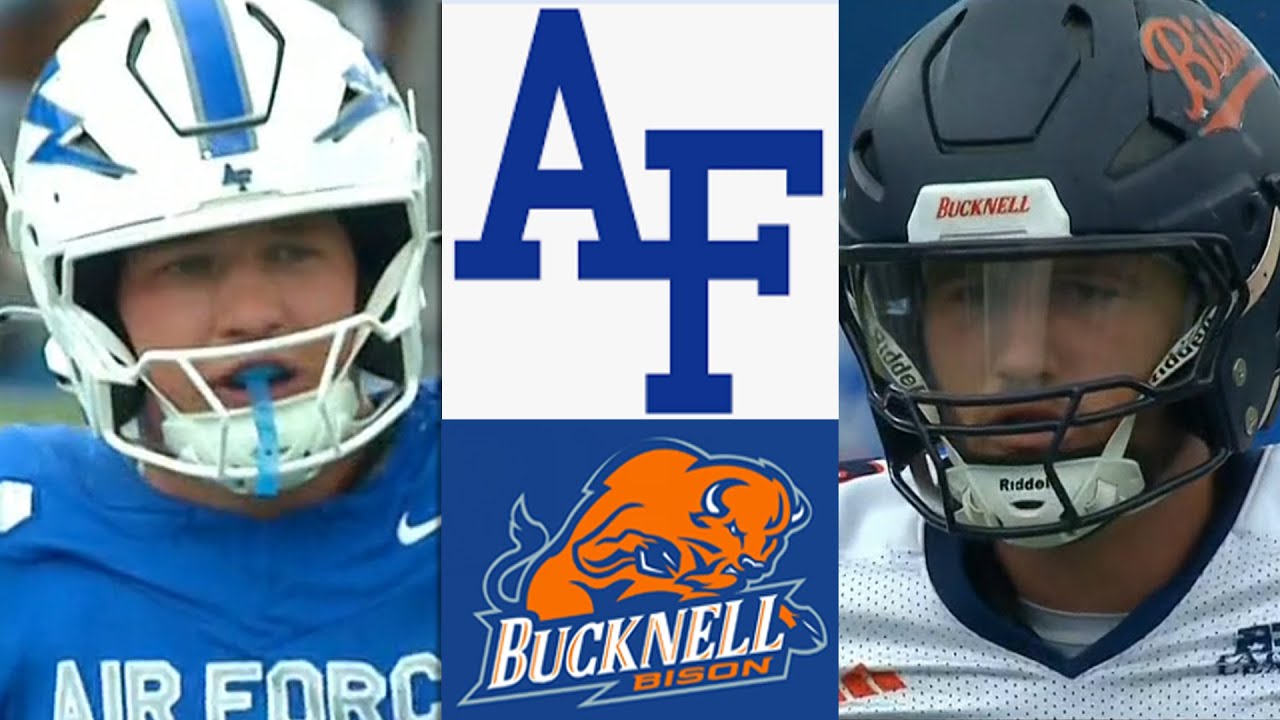 Bucknell vs Air Force College Football Highlights Full Game 2025