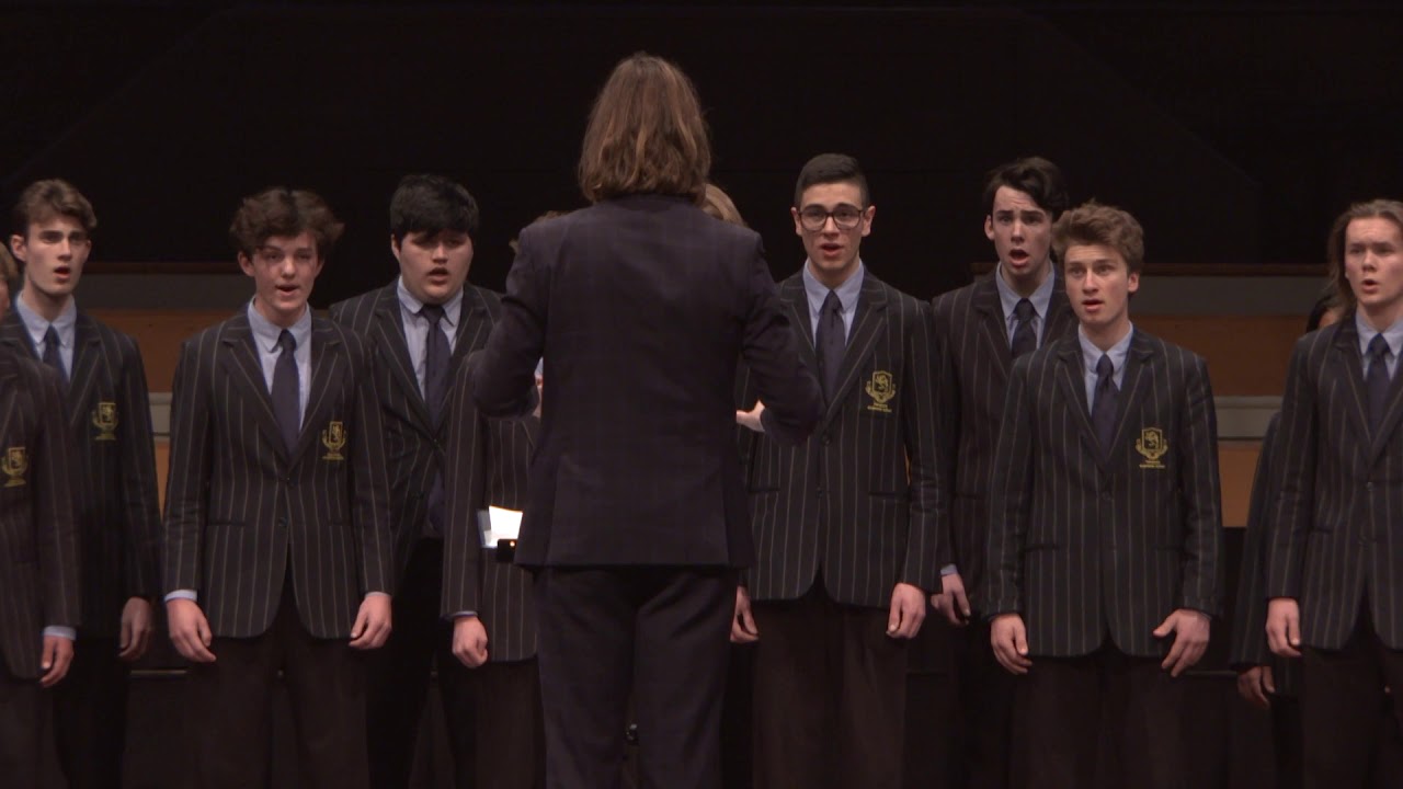 Weep, o mine eyes (John Bennet) - Takapuna Grammar School Chorale