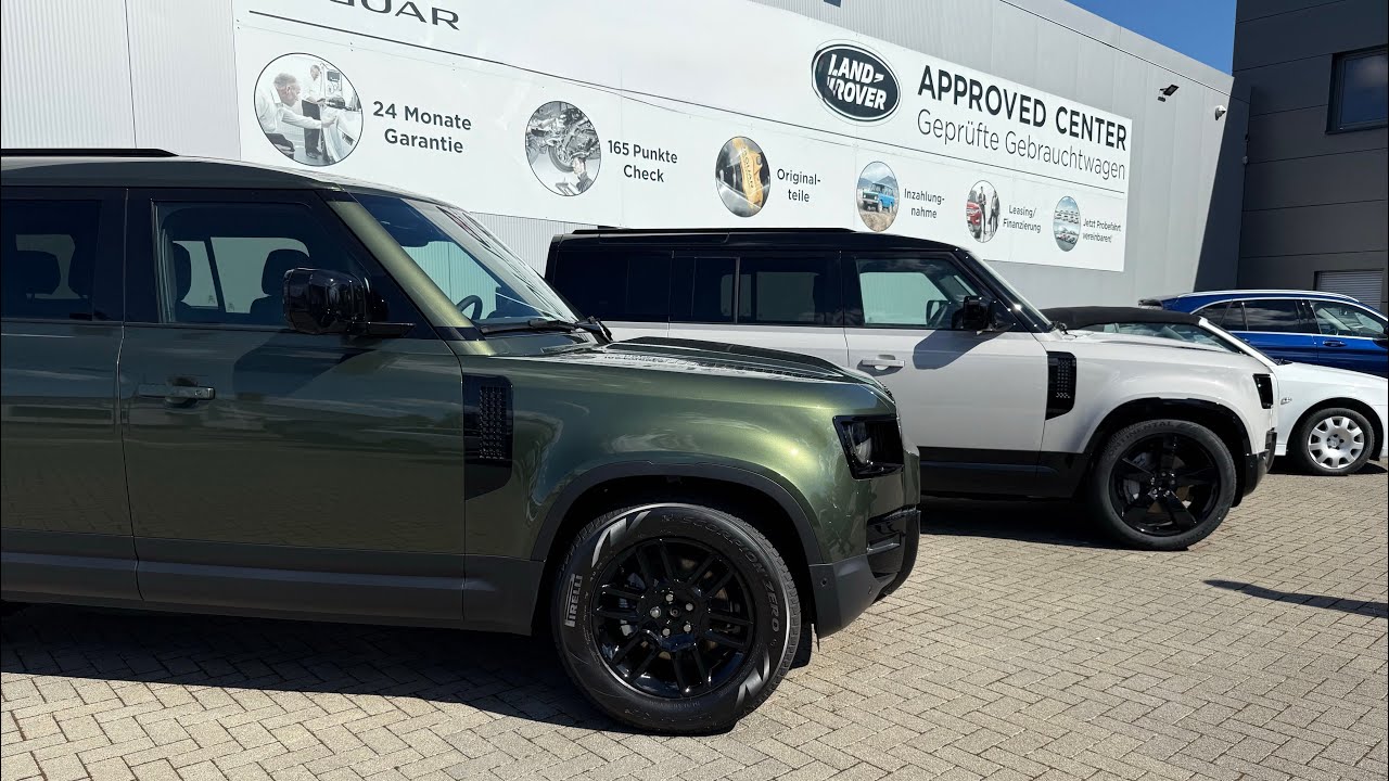 Land Rover Defender 2026 - Woolstone Green & Borasco Grey #wollstonegreen #borascogrey
