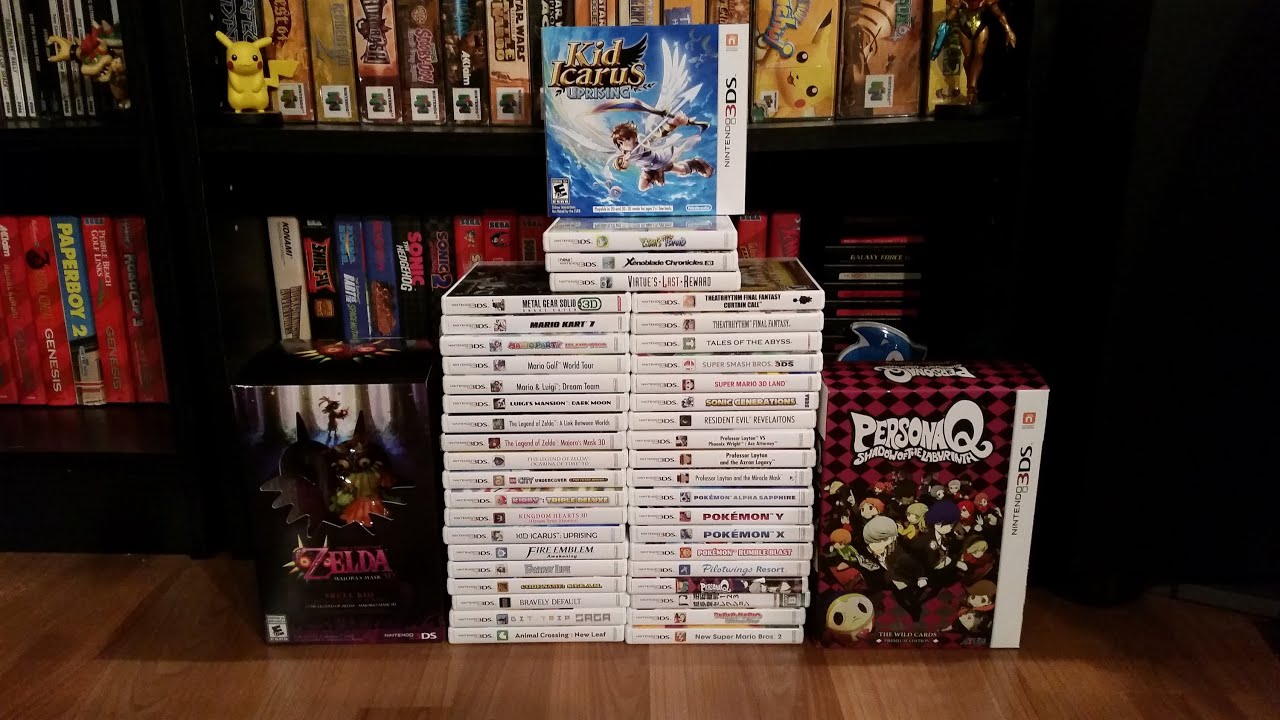 My Nintendo 3DS Game Collection (2015)