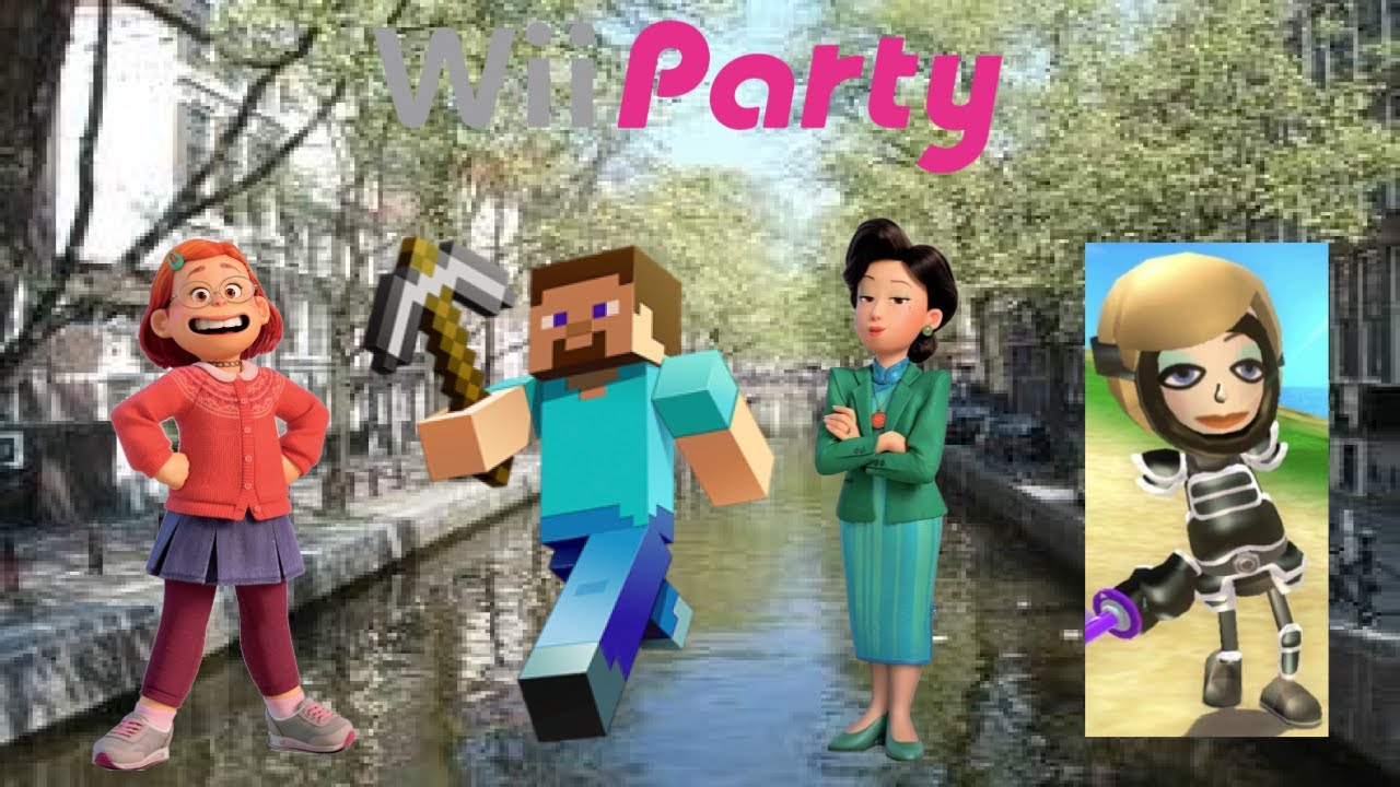 Wii Party - Swap Meet - Mei Mei Vs Steve Vs Ming Vs Alisha (Ep. 347)