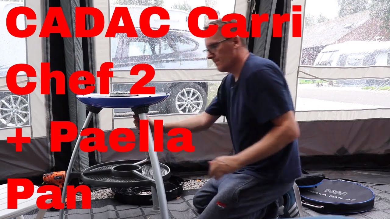 CADAC Carri Chef 2 Review BBQ Paella Pan Combi