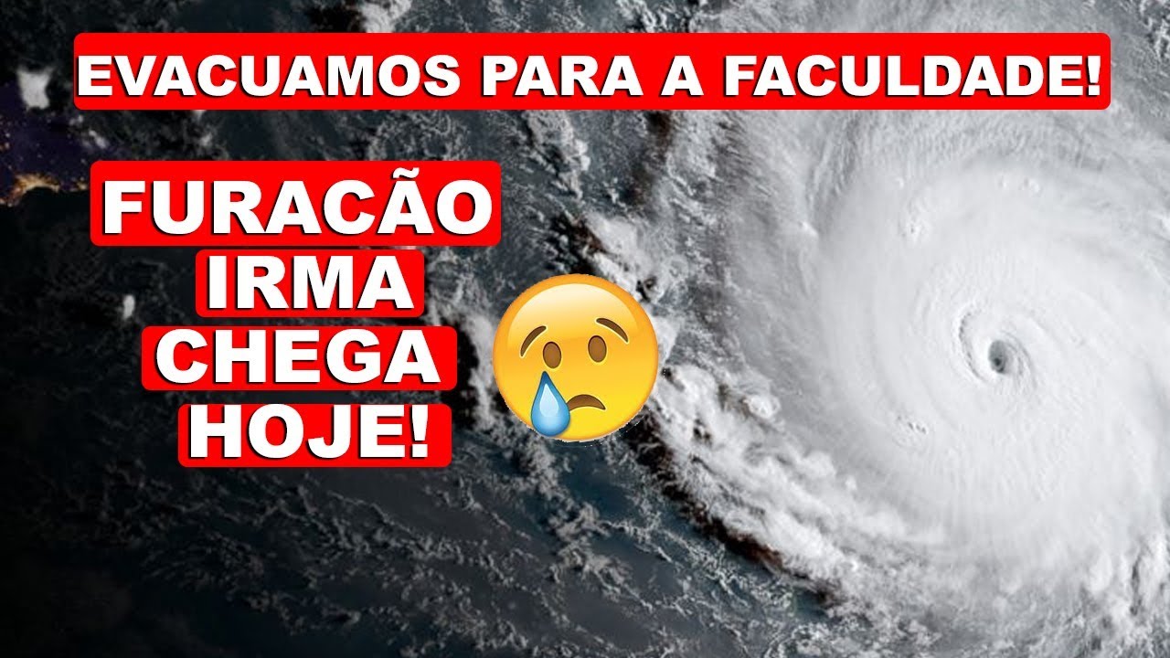 ❗️FURACÃO IRMA CHEGA HOJE NO CARIBE❗️ CATEGORIA 5! | HURRICANE IRMA | Lorrayne Mavromatis