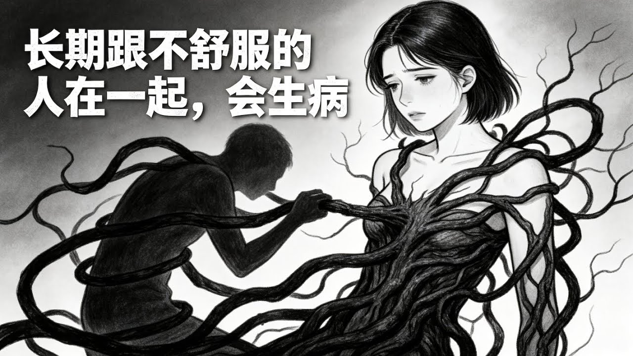 长期跟不舒服的人在一起，会生病
