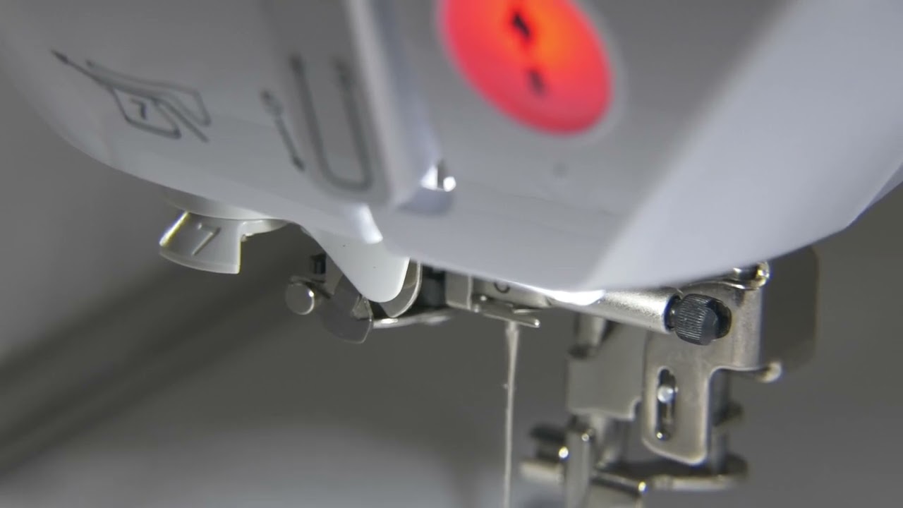 Brother PE-900  #6 thread guide close up view.
