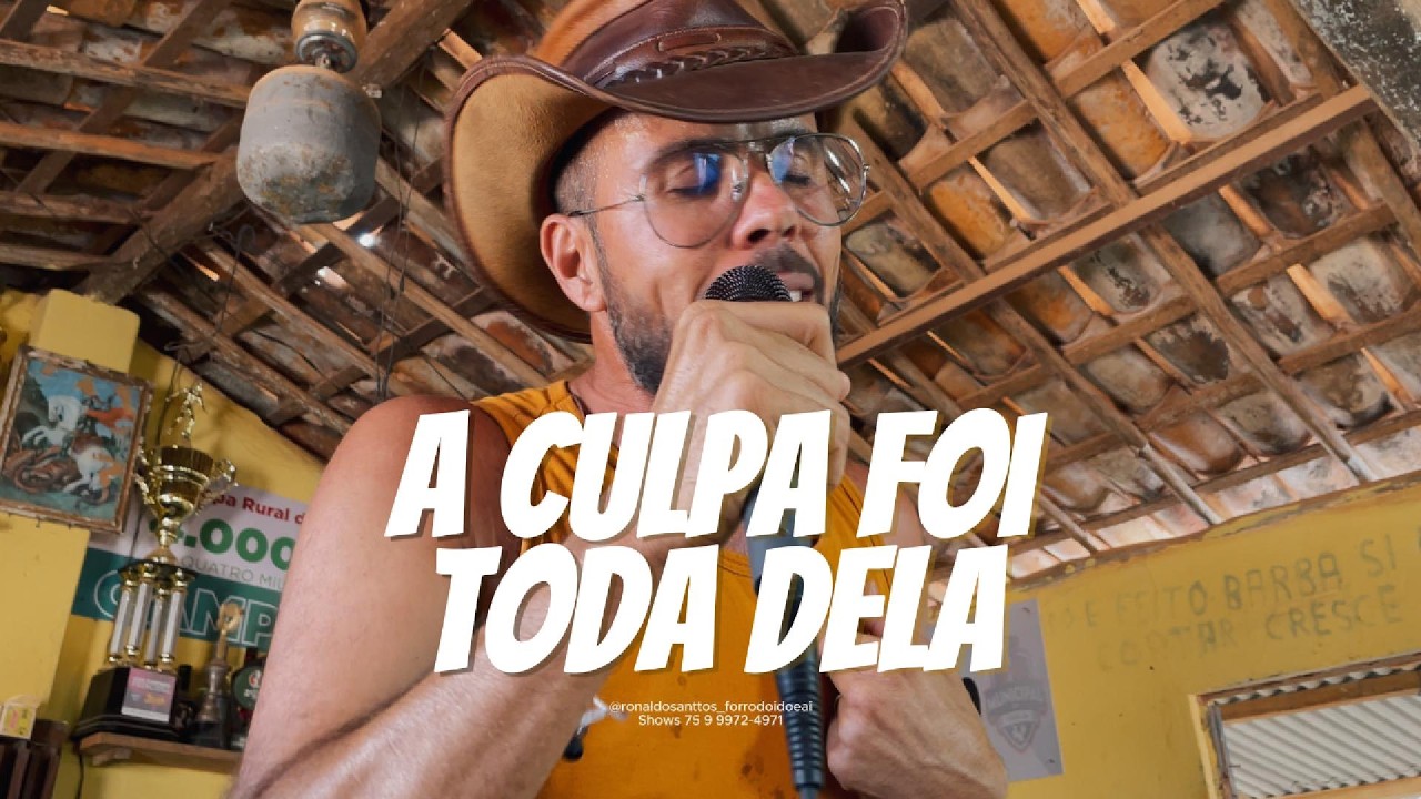 A CULPA FOI TODA DELA / GRAVAÇÃO DO CD REGAJADA COM RONALDO SANTTOS