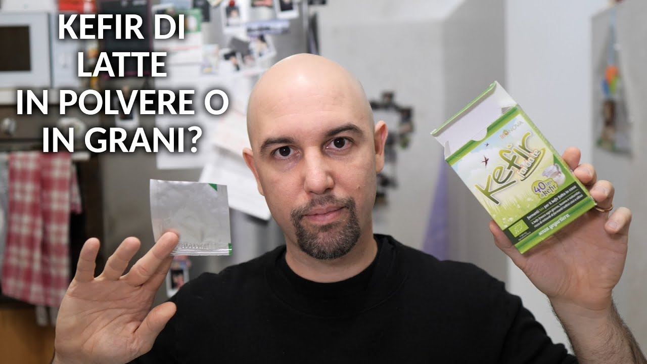 Kefir di latte: in polvere o in grani?