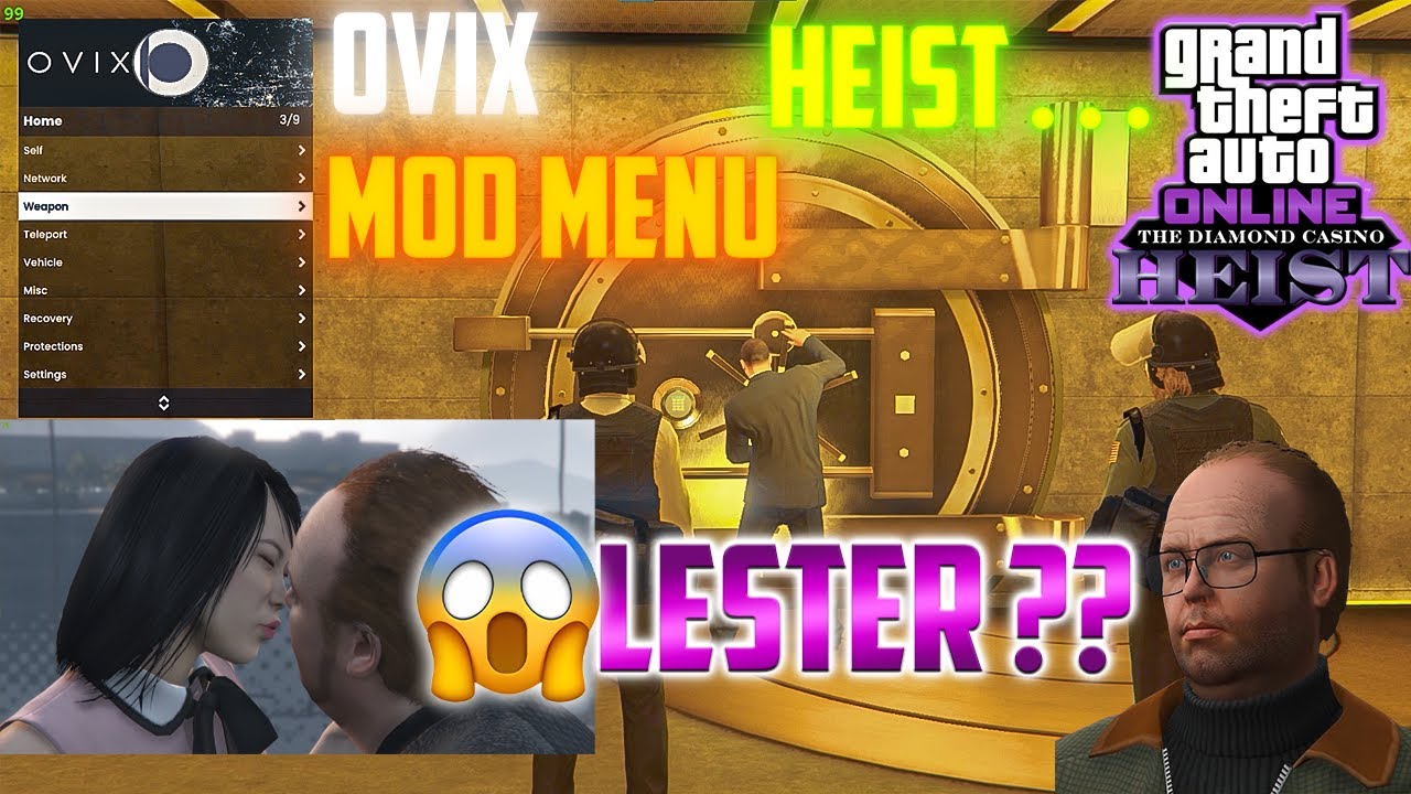 CASINO HEIST WITH OVIX MOD MENU💲😁 Updated !