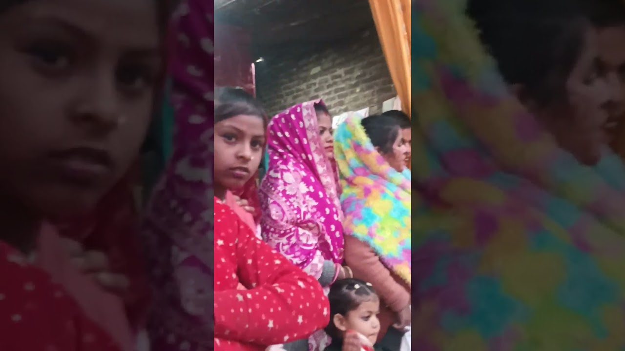 गोद भराई की रसम हमारे गरीबों की#वीडियो #my 