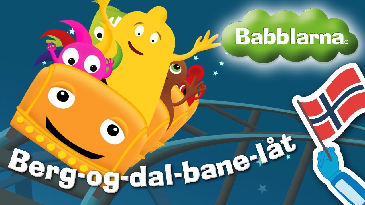Berg-og-dal-bane-l&aring;t - Babblarna offisiell musikkvideo