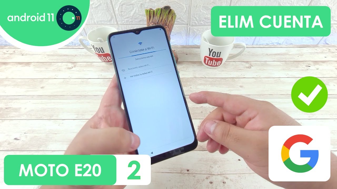 Eliminar Cuenta de Google Motorola Moto E20 | Android 11
