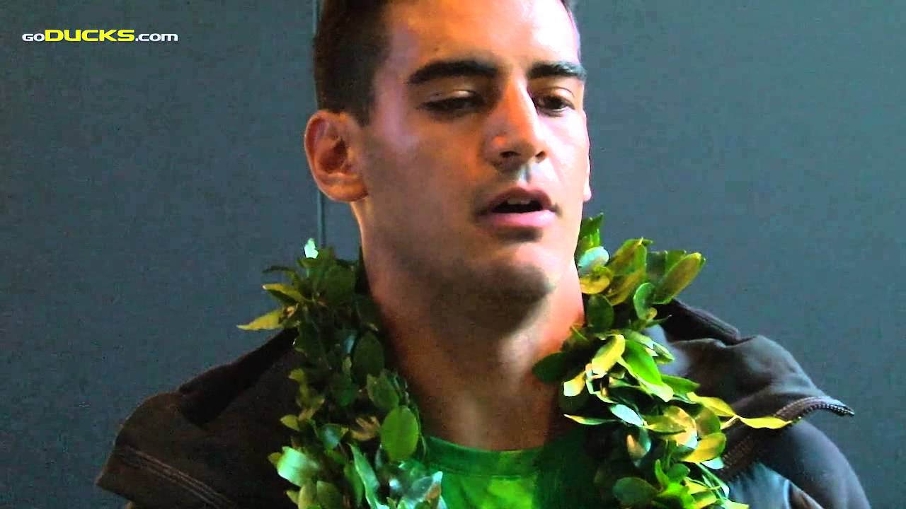 Marcus Mariota Heisman Hawaiian Blessing