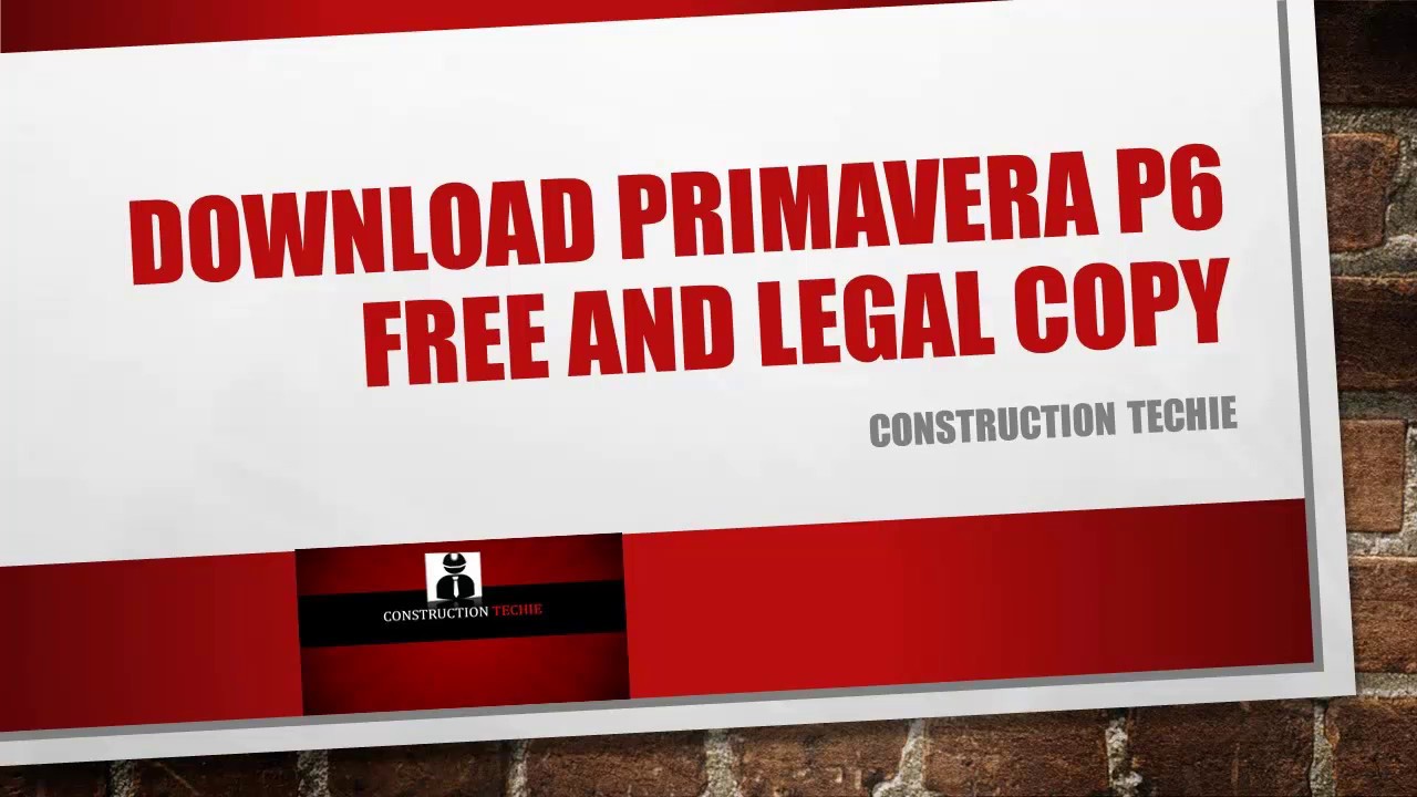 Free Download Primavera P6 Professional V16.2 2017  Genuine & Legal (No Crack/Patch)