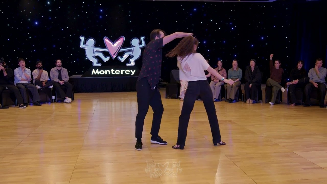 Tony Schubert & Elizabeth Spann - 2nd place All-Stars Jack&Jill Finals - MontereySwingfest 2025