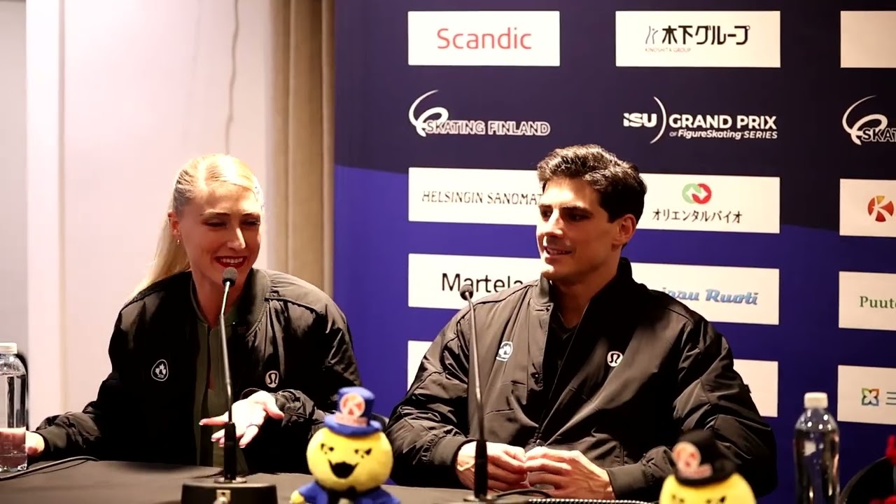 2025 Finlandia Trophy, Ice Dance RD Press Conference