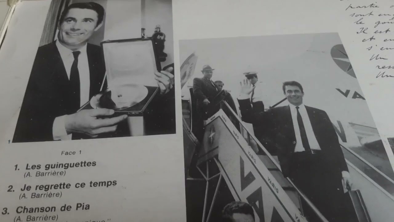 Alain Barrière, Chanson de Pia, du film 