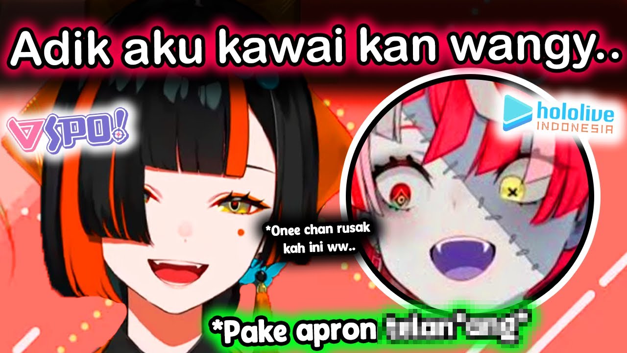 Adik Ollie Ngakak Sama Kelakuannya Ollie Waktu Pertama Kali Koleb ww..【Hololive】