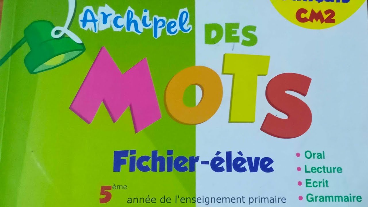 PG 62 Écrire les noms en -é,ée,er. l'archipel des mots.fichier élève cm2