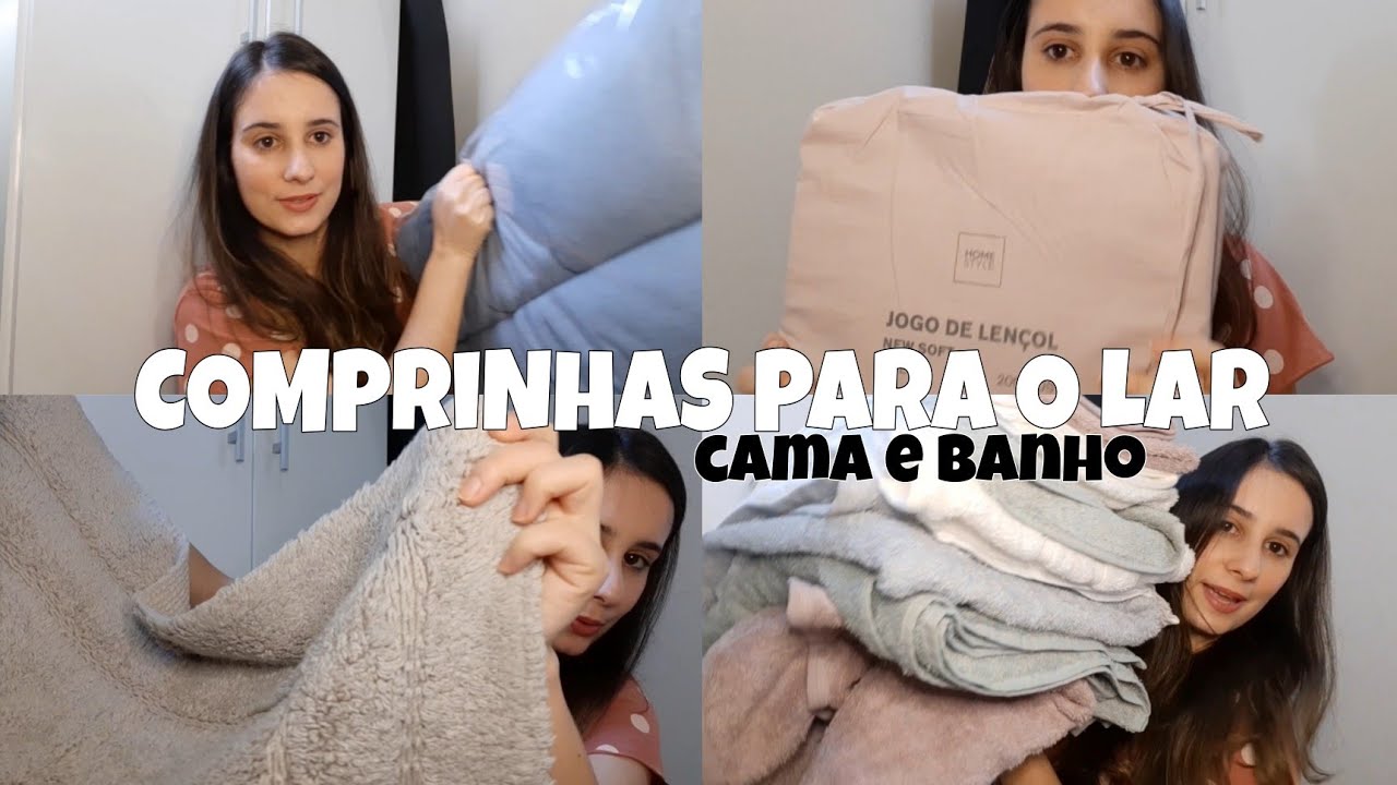 COMPRINHAS PARA O LAR NA CAMICADO| Itens de cama e banho