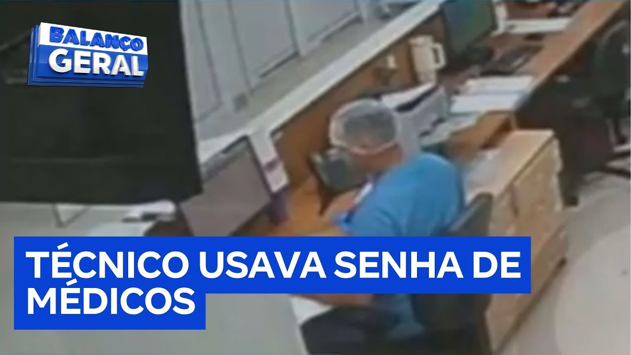 Polícia investiga técnico de enfermagem que usava credenciais médicas para mexer no sistema