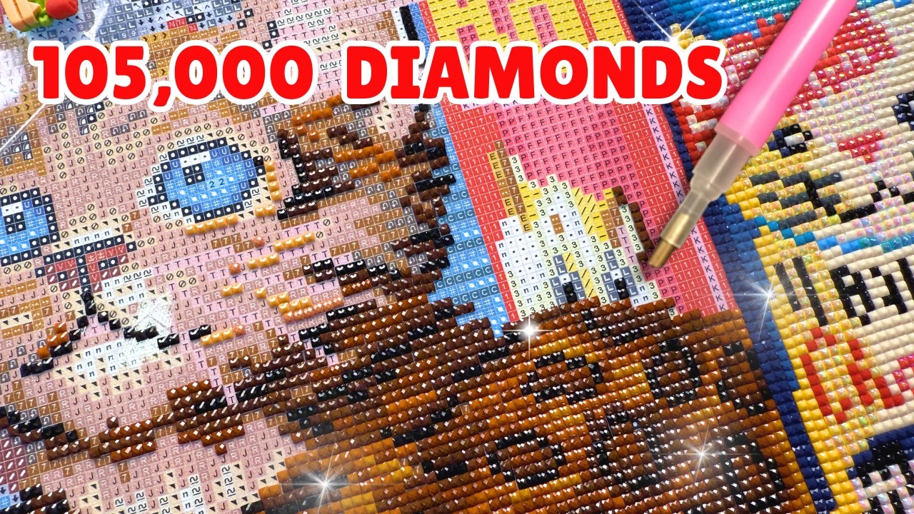 This Diamond Painting Is going To Be The End Of Me. (HELP)