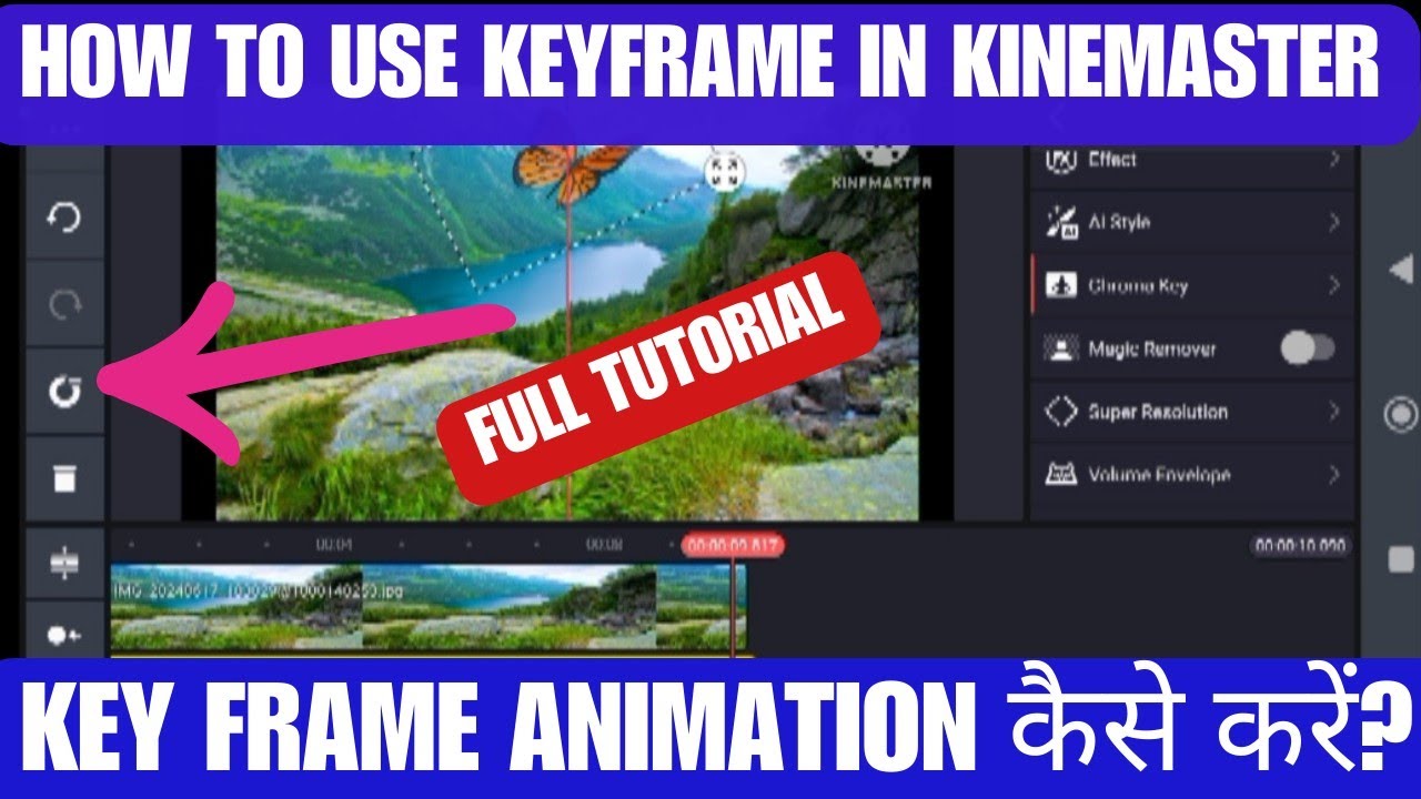 Kinemaster animation video editing | How to Use  Key Frame in kinemaster | Kinemaster tutorial