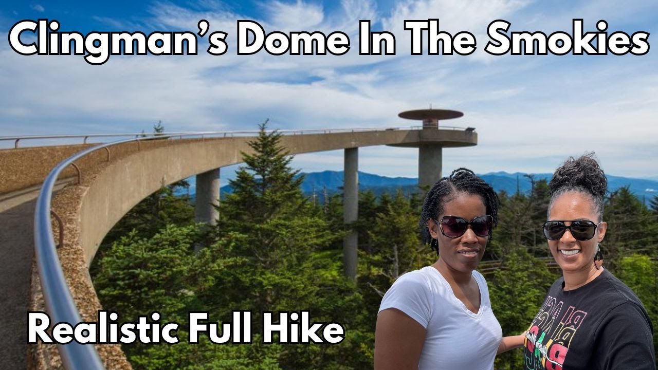 HIking Clingman's Dome in The Smoky Mountains!&nbsp; Is it really worth is once you. get to the&nbsp;top?