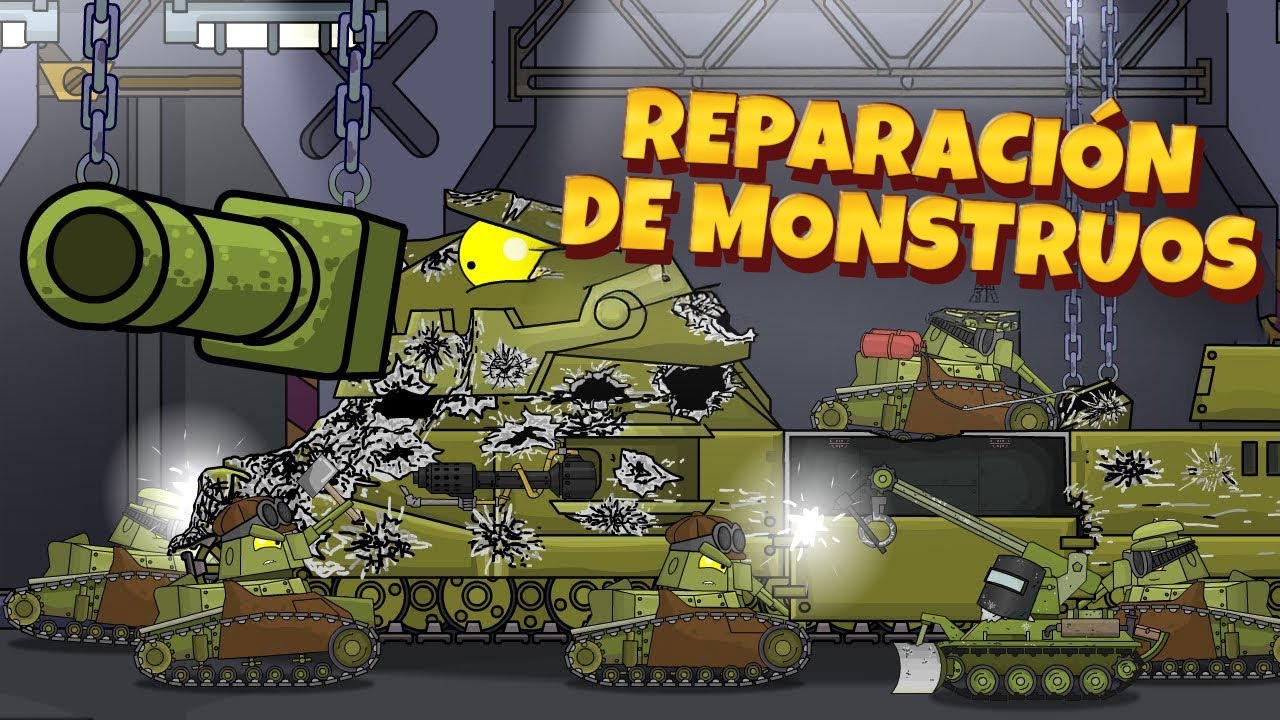 Revisión del Iron Monster - dibujos animados sobre tanques