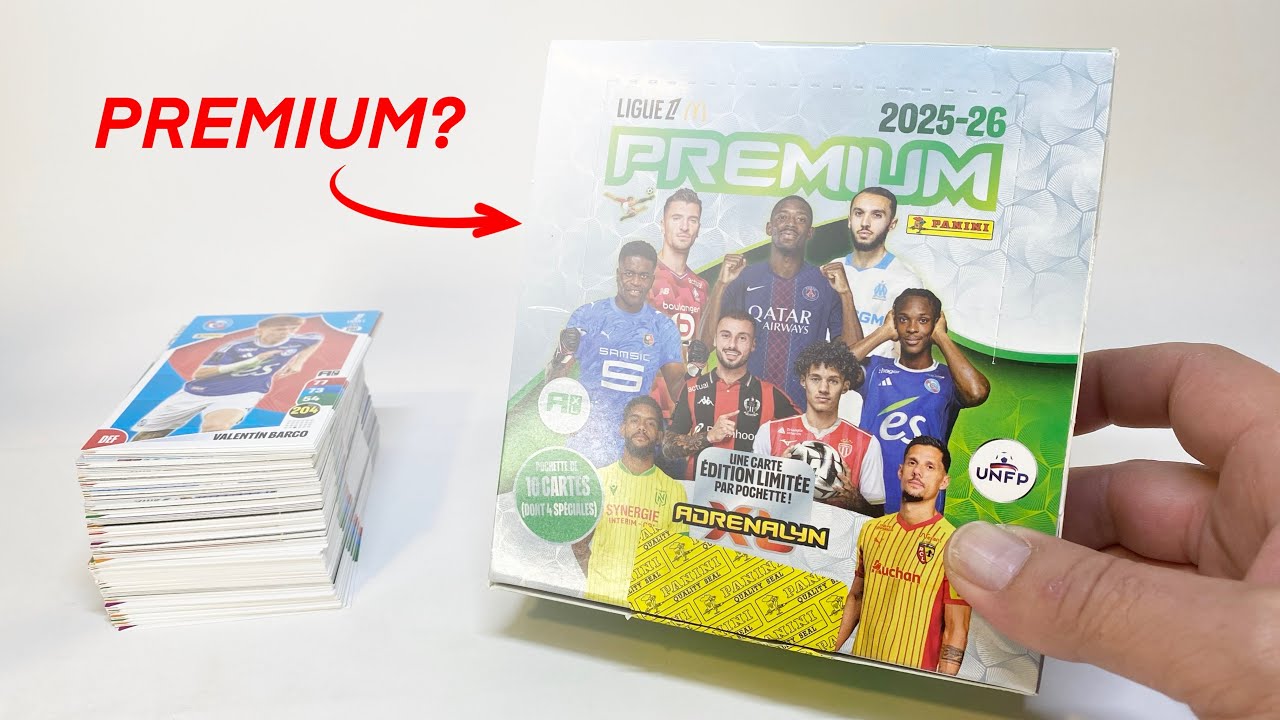 PANINI Adrenalyn XL PREMIUM ligue 1 2025/26