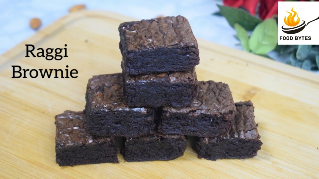 இது ராகி ப்ரவுனி என்று நம்ப மாட்டீங்க 😲 |  Perfect Fudgy Ragi Brownie Recipe 