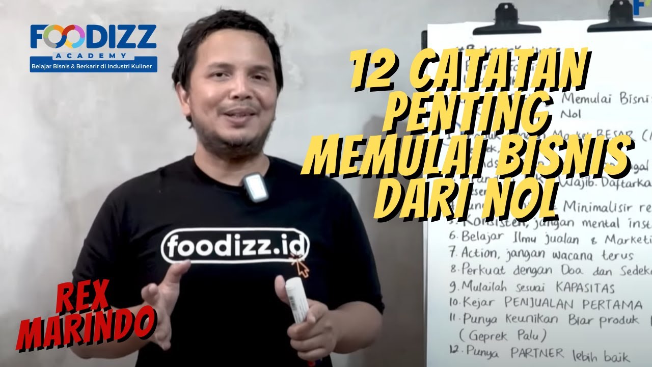 MEMBANGUN DIFFERENSIASI MELALUI PRODUK -  BELAJAR BISNIS KULINER BARENG FOODIZZ