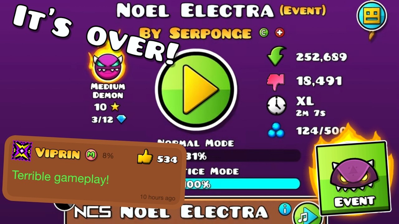 Is Noel Electra The Worst Event Level Ever? | Geometry Dash (W/Clicks)