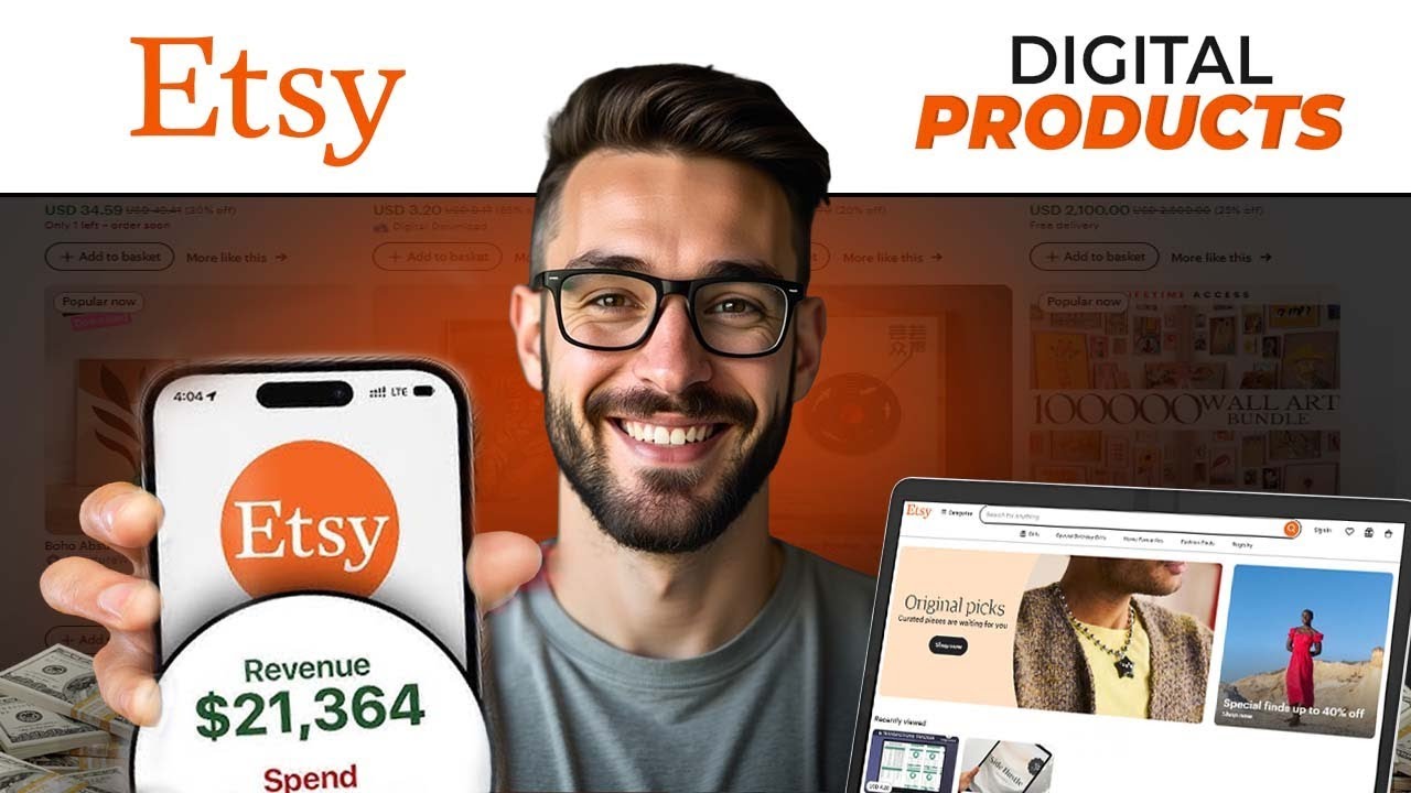 Make $500/Day Selling AI Wall Art on Etsy &ndash; Full Guide