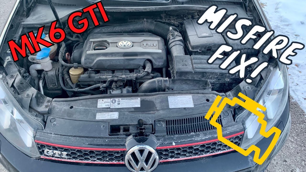 MK6 GTI MISFIRE FIX | IGNITION COIL REPLACEMENT